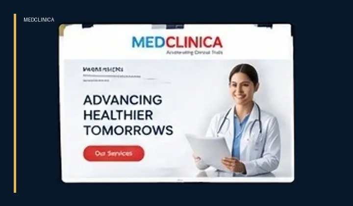 MedClinica portfolio project visual