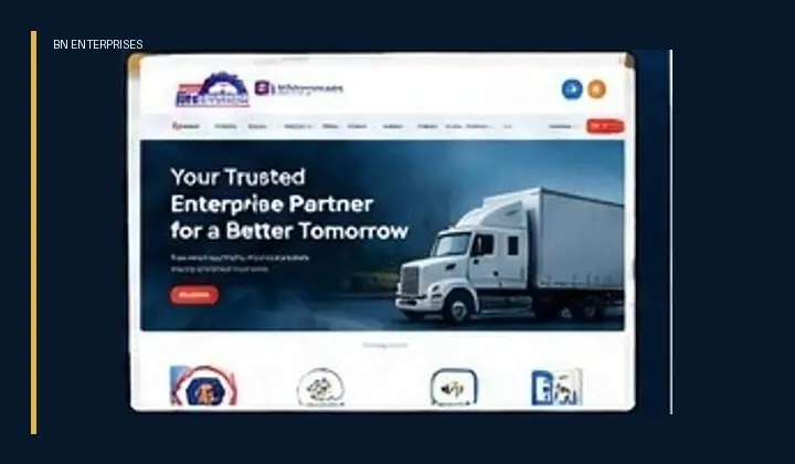 BN Enterprises portfolio project visual